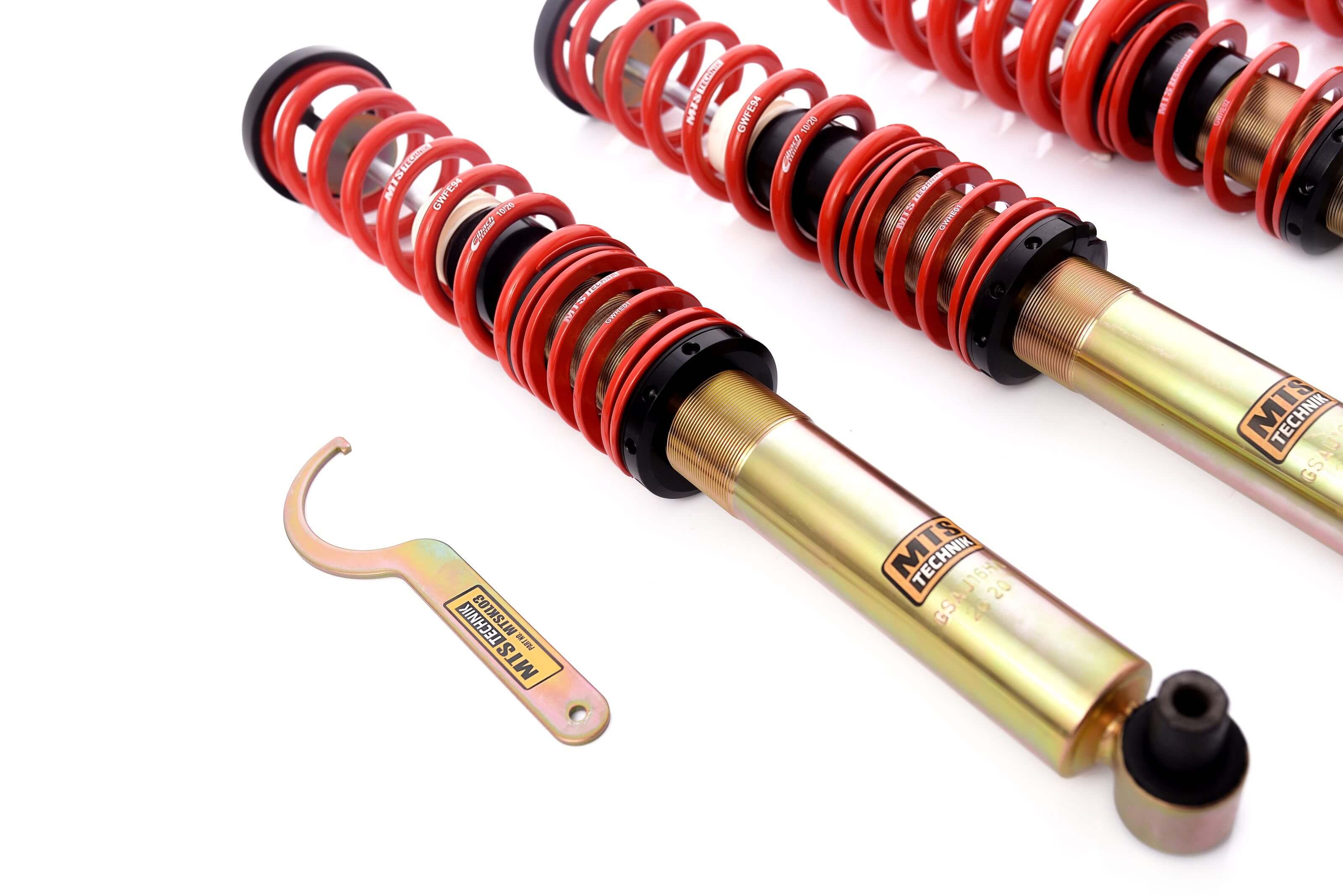 Suspensie Reglabila Coilover MTS Technik Stance pentru Audi A4 B5 (8D), A4 B5 Avant (8D) - MTSGWAU53-S