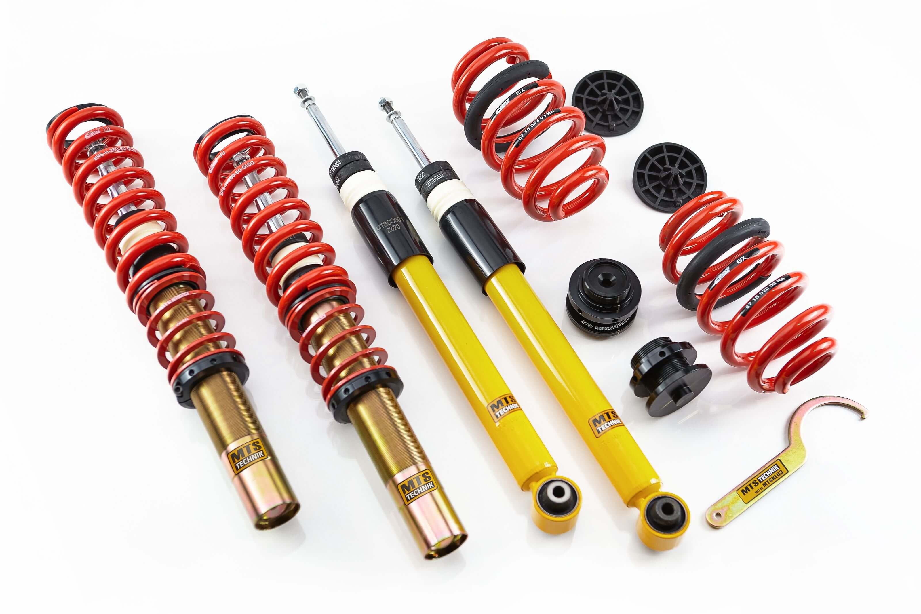 Suspensie Reglabila Coilover MTS Technik Street pentru Audi A4 B9 (8W), A5 (F5) - MTSGWAU60