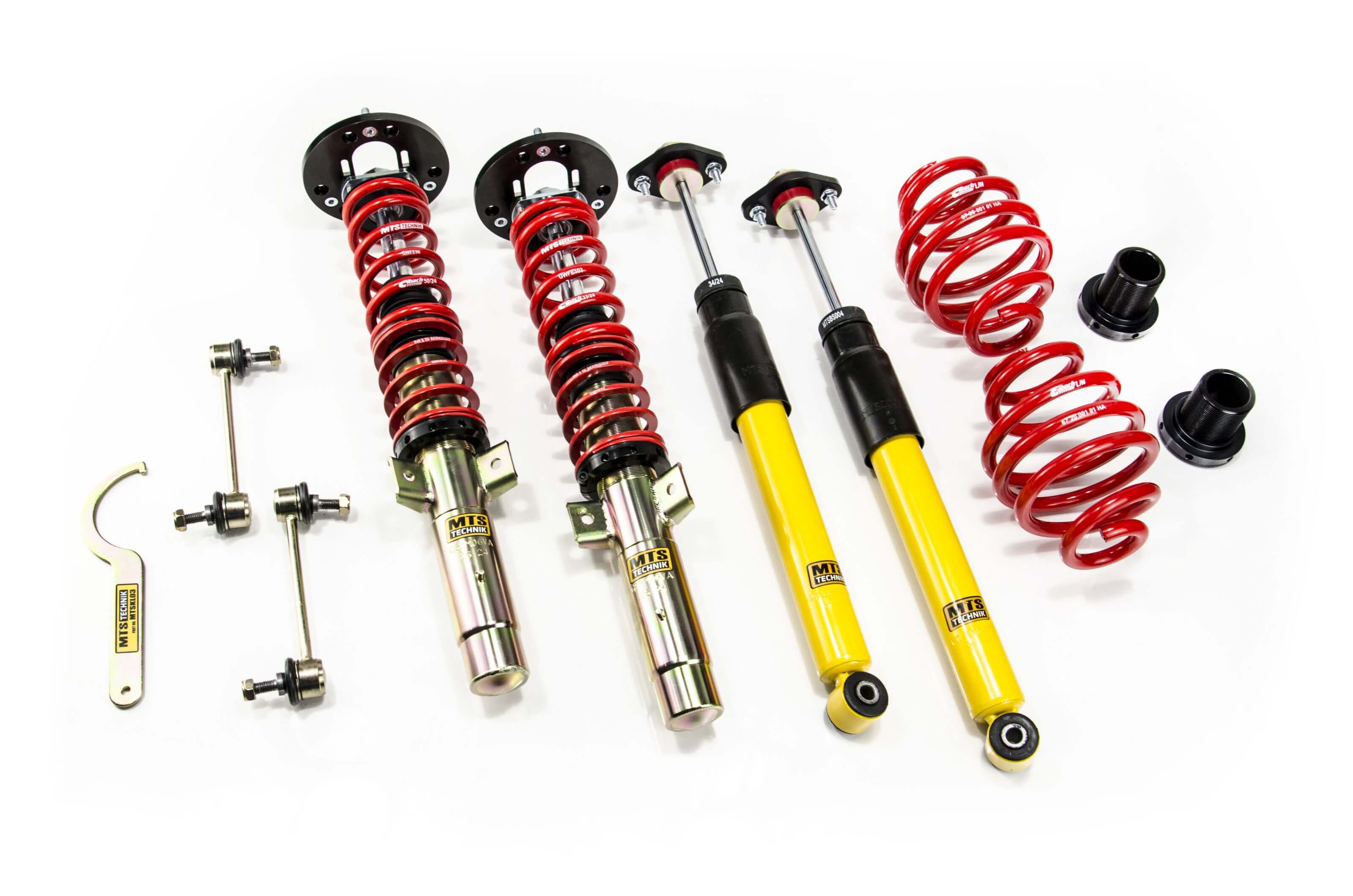Suspensie Reglabila Coilover MTS Technik Comfort pentru BMW 3 (E46), 3 Compact (E46) si altele - MTSGWBM100-C