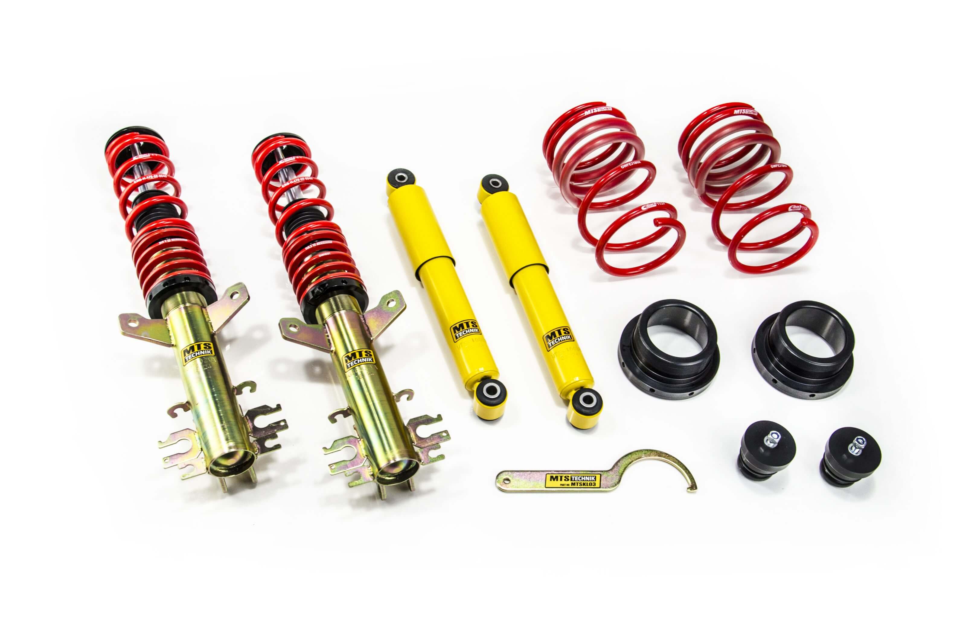 Suspensie Reglabila Coilover MTS Technik Street pentru Fiat 500 (312), 500 C (312) / Ford KA (RU8) si altele - MTSGWFI03