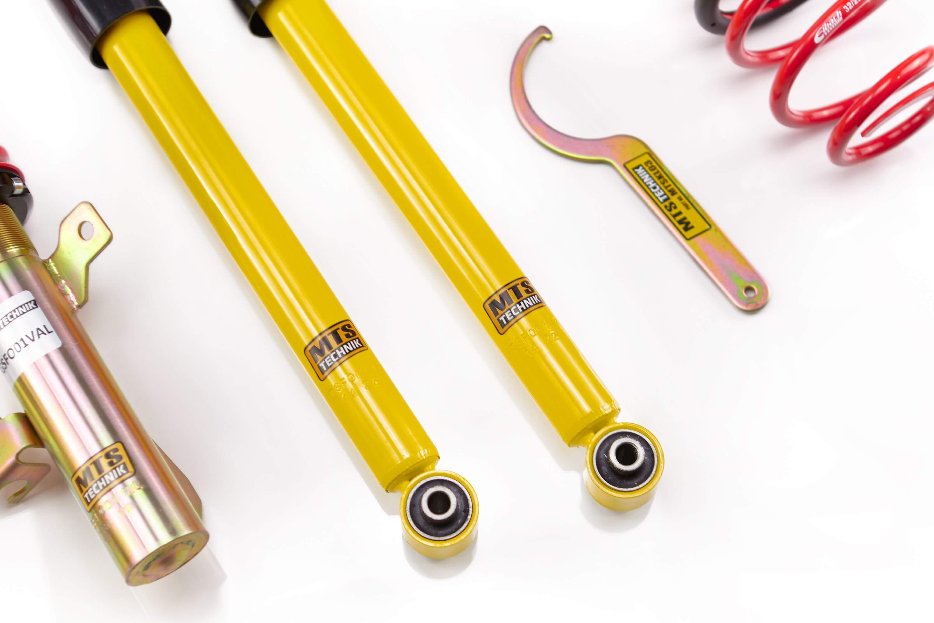 Suspensie Reglabila Coilover MTS Technik Street pentru Ford FOCUS II (DA), FOCUS II Convertible (DA) / Mazda 3 (BK), 3 Saloon (BK) si altele - MTSGWFO01