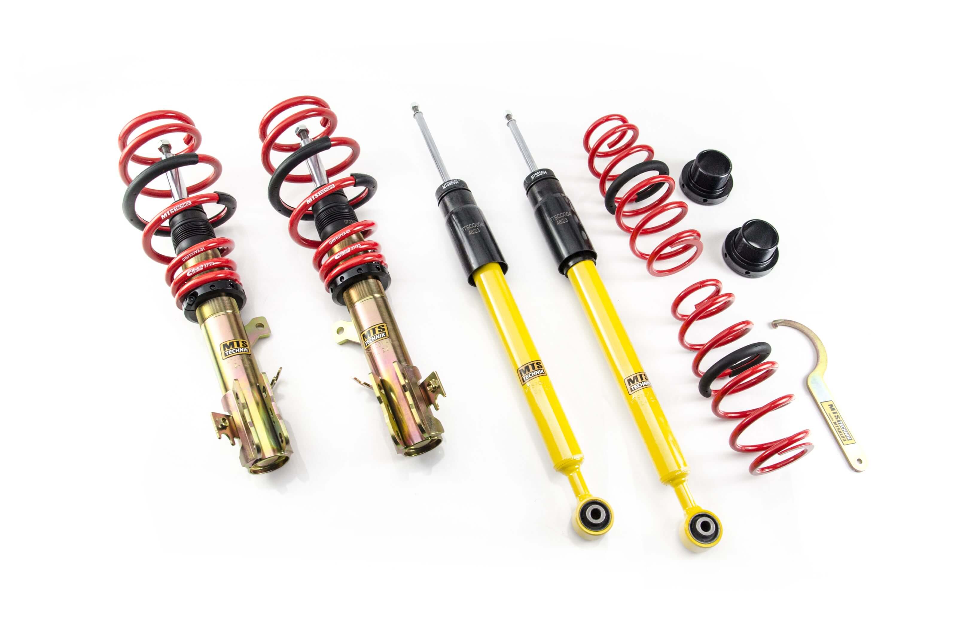 Suspensie Reglabila Coilover MTS Technik Street pentru Ford FIESTA VI (CB/CC) / Mazda 2 (DE/DH) - MTSGWFO12