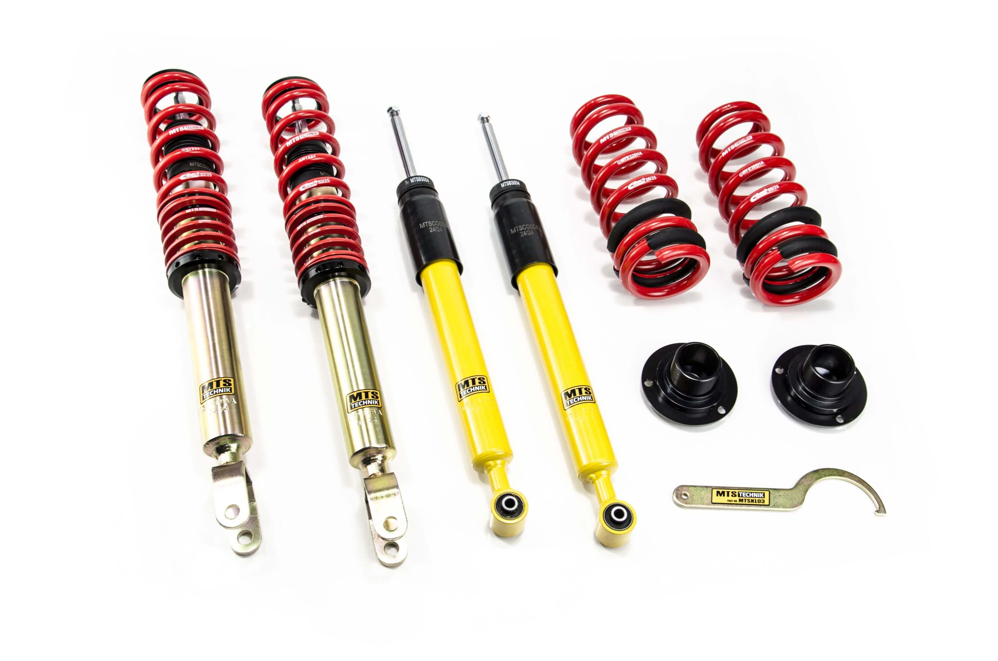 Suspensie Reglabila Coilover MTS Technik Street pentru Mercedes-Benz C-CLASS Convertible (A205), C-CLASS T-Model (S205) - MTSGWMB14