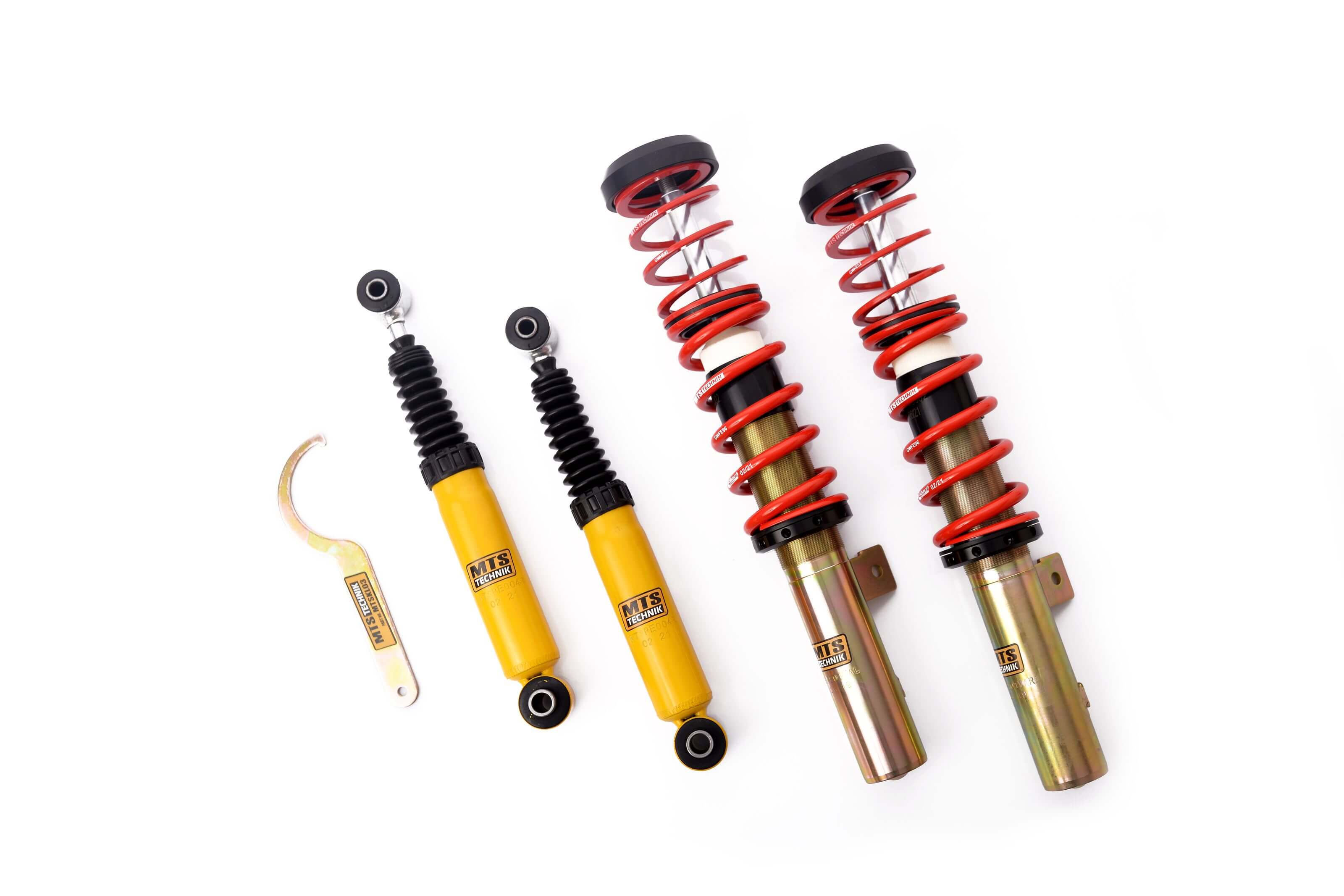 Suspensie Reglabila Coilover MTS Technik Street pentru Peugeot 206 CC (2D), 206 Hatchback (2A/C) si altele - MTSGWPE02
