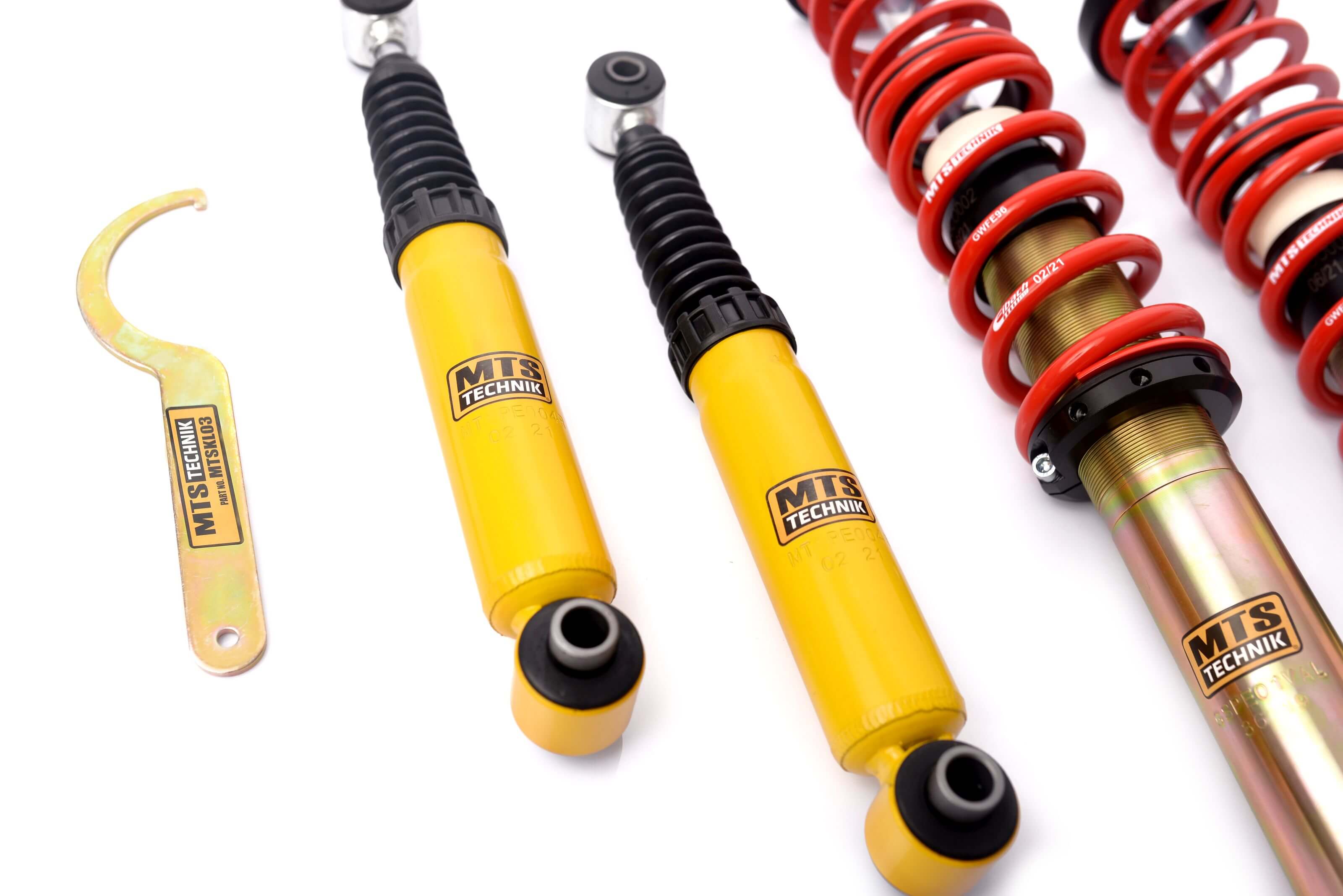 Suspensie Reglabila Coilover MTS Technik Street pentru Peugeot 206 CC (2D), 206 Hatchback (2A/C) si altele - MTSGWPE02