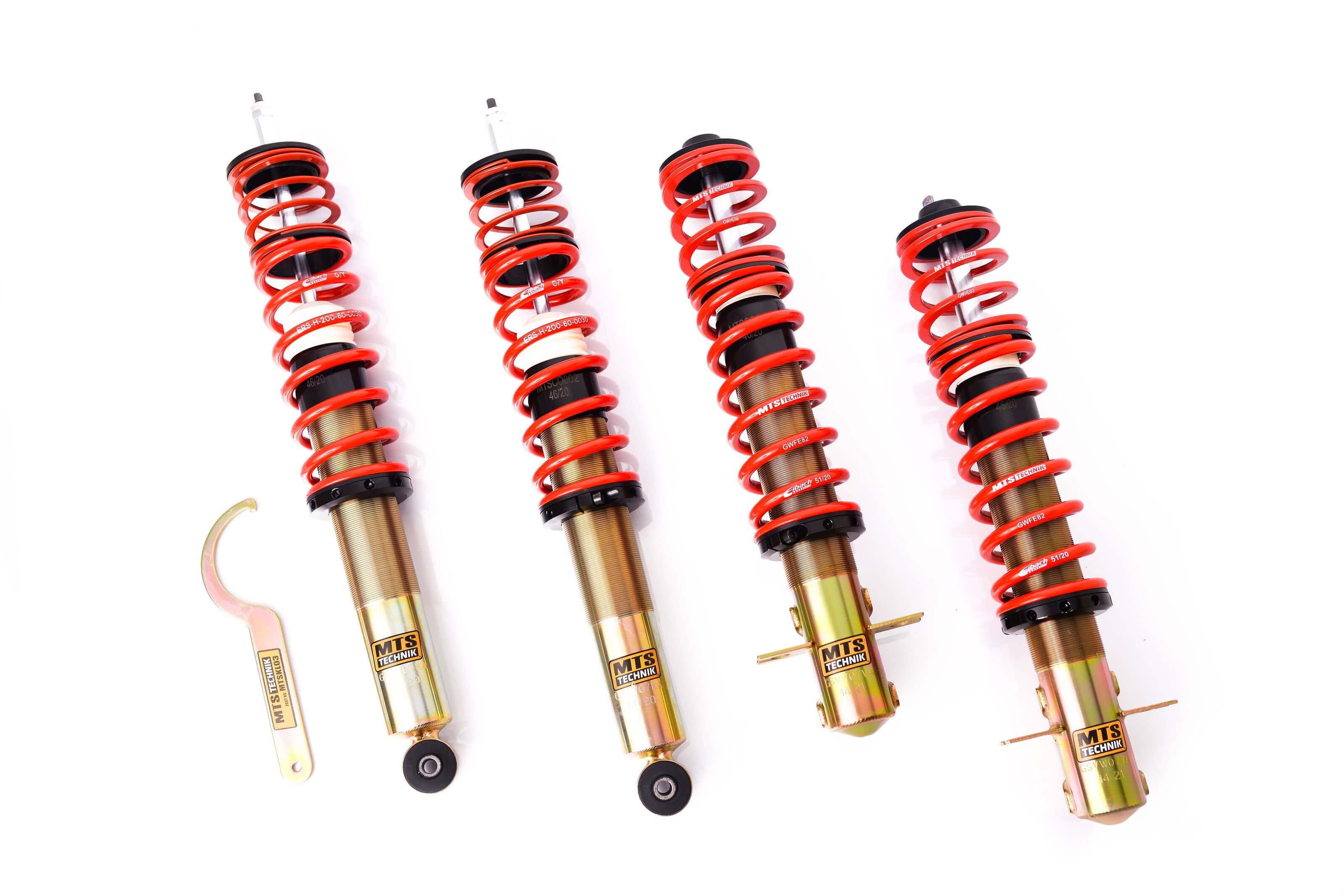 Suspensie Reglabila Coilover MTS Technik Comfort pentru Volkswagen GOLF I (17), GOLF I Convertible (155) si altele - MTSGWVW06-C