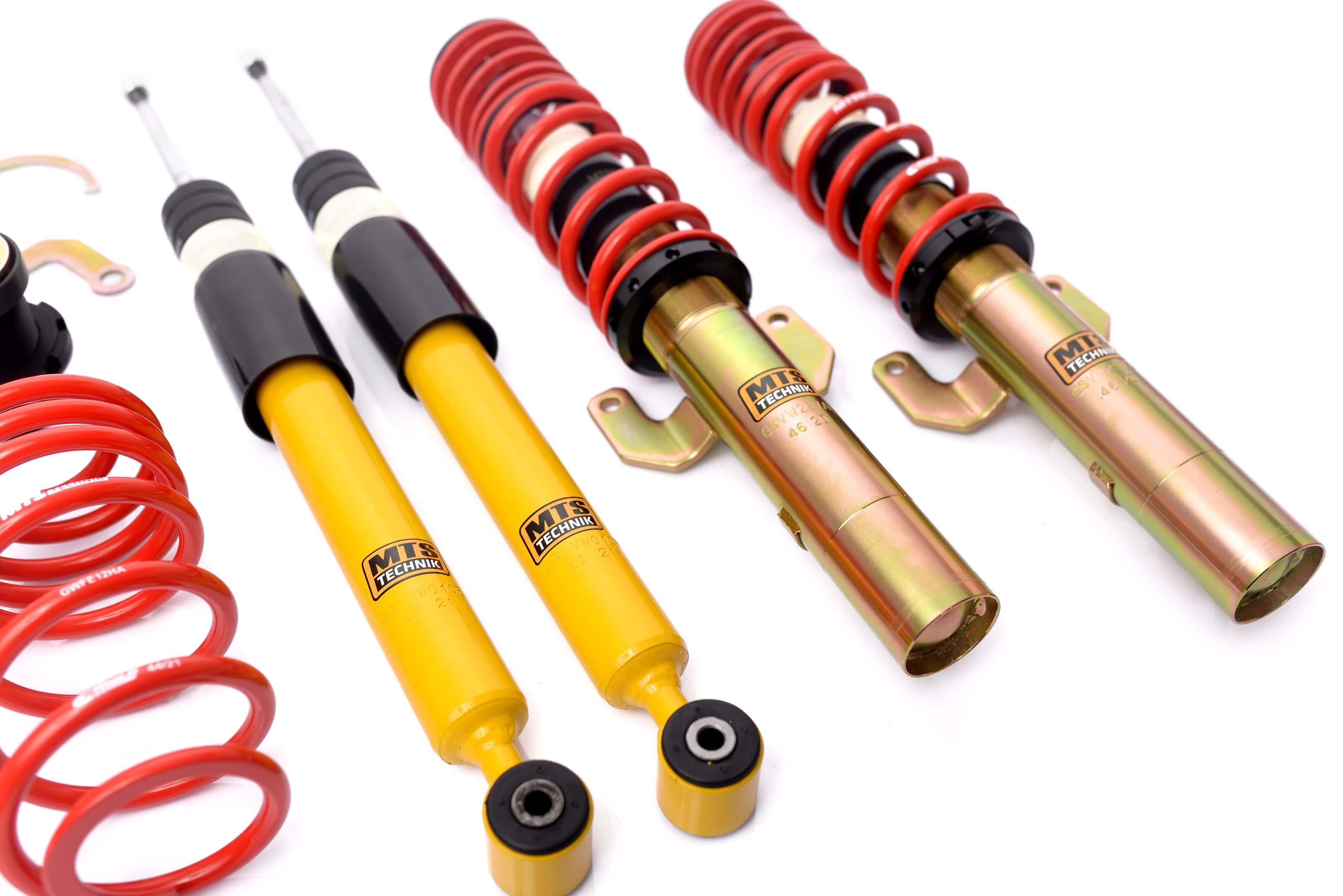 Suspensie Reglabila Coilover MTS Technik Comfort pentru Audi A1 (8X), A1 Sportback (8X) / Seat IBIZA IV (6J/6P), IBIZA IV SC (6J/6P) si altele - MTSGWVW46-C