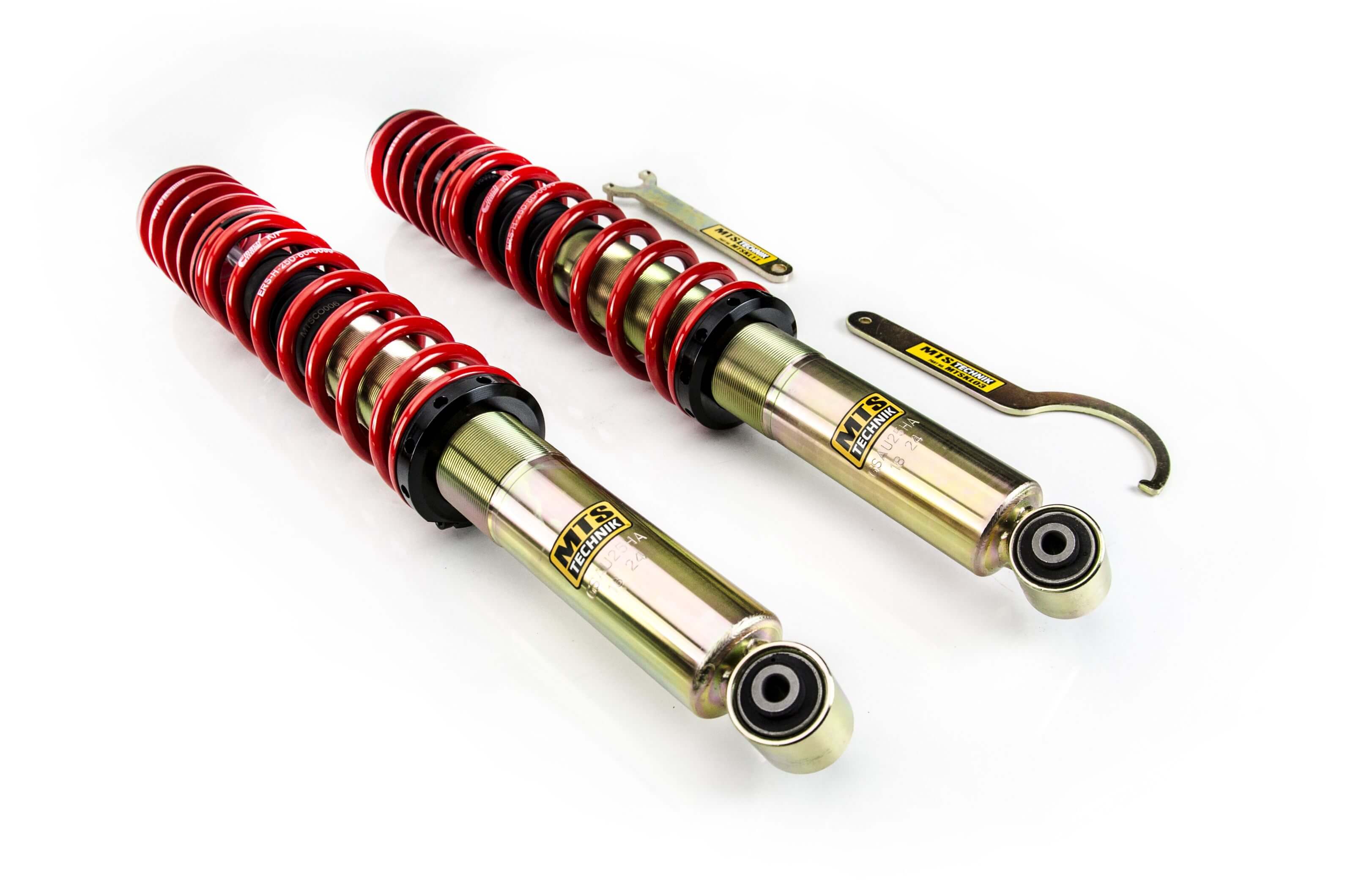 Suspensie Reglabila Coilover MTS Technik Comfort pentru Audi 80 B2 Saloon (81/85), 90 B2 (81/85) / Volkswagen PASSAT B2 Saloon (32B), PASSAT B2 Variant (33B) si altele - MTSGWVW80-C