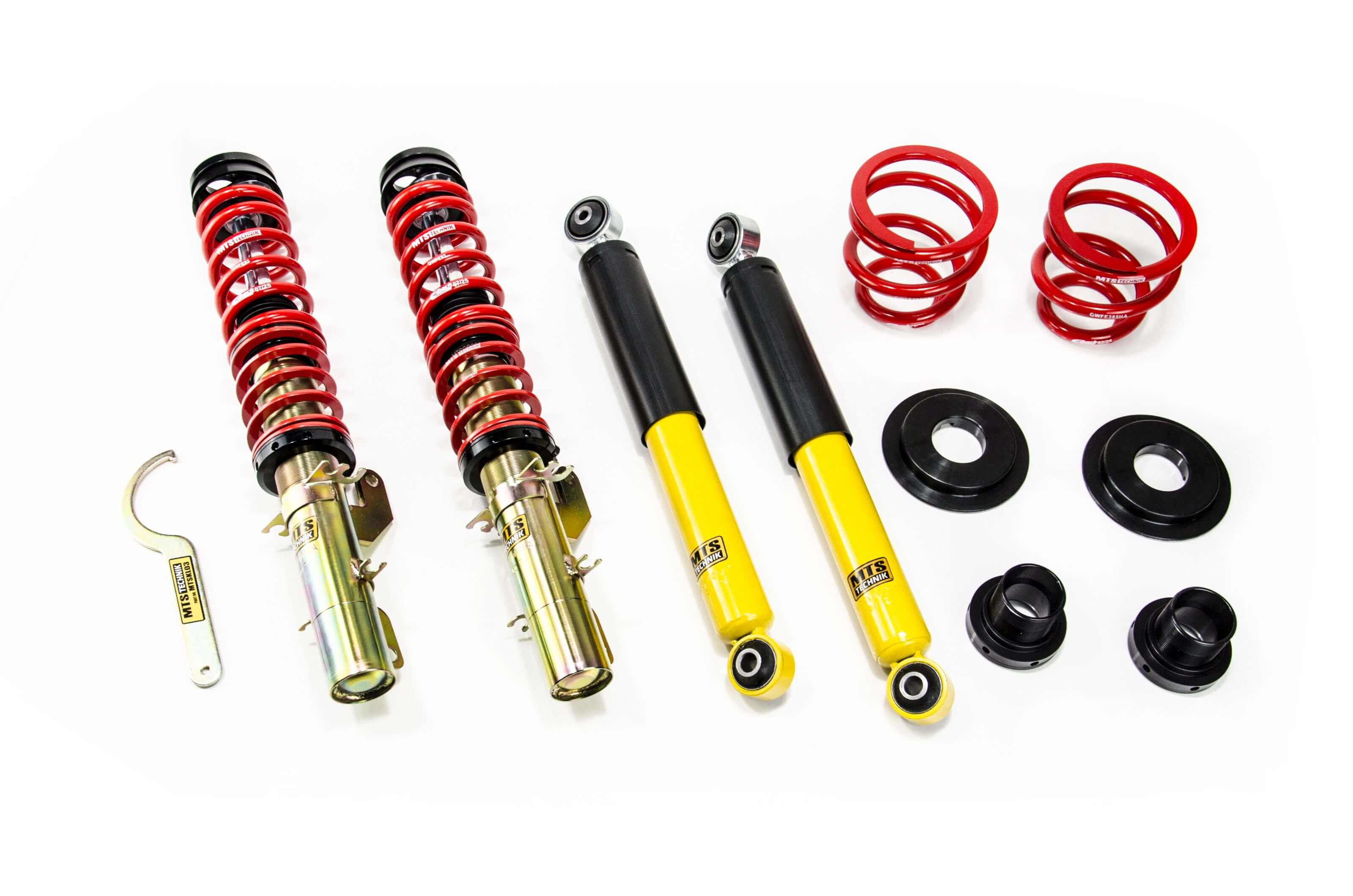 Suspensie Reglabila Coilover MTS Technik Street pentru Audi A3 (8L), TT (8N) / Seat LEON (1M) si altele - MTSGWVW88