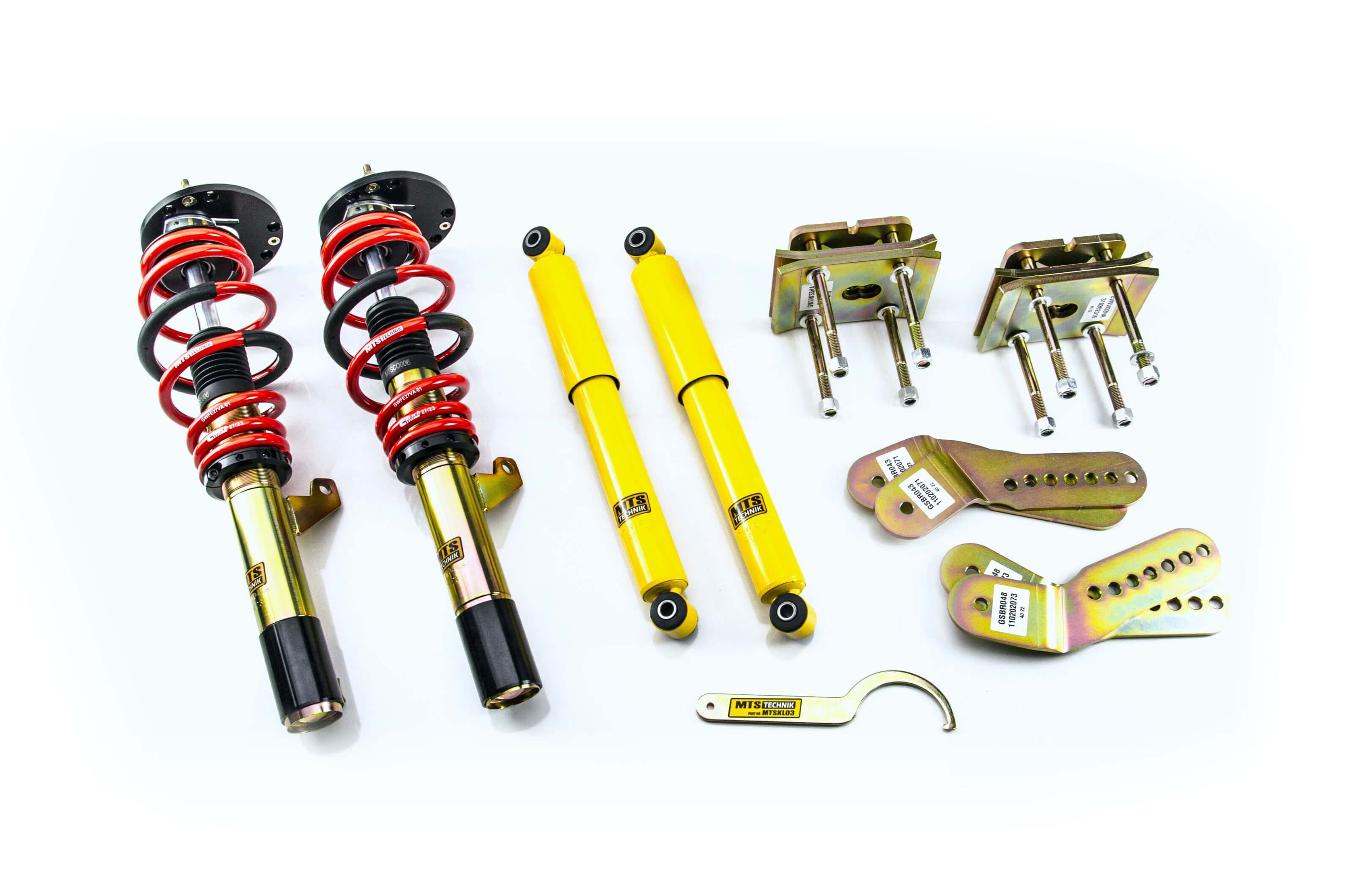 Suspensie Reglabila Coilover MTS Technik Street pentru Volkswagen CADDY III Box Body/MPV (2K/2C), CADDY III MPV (2K/2C) si altele - MTSGWVW93
