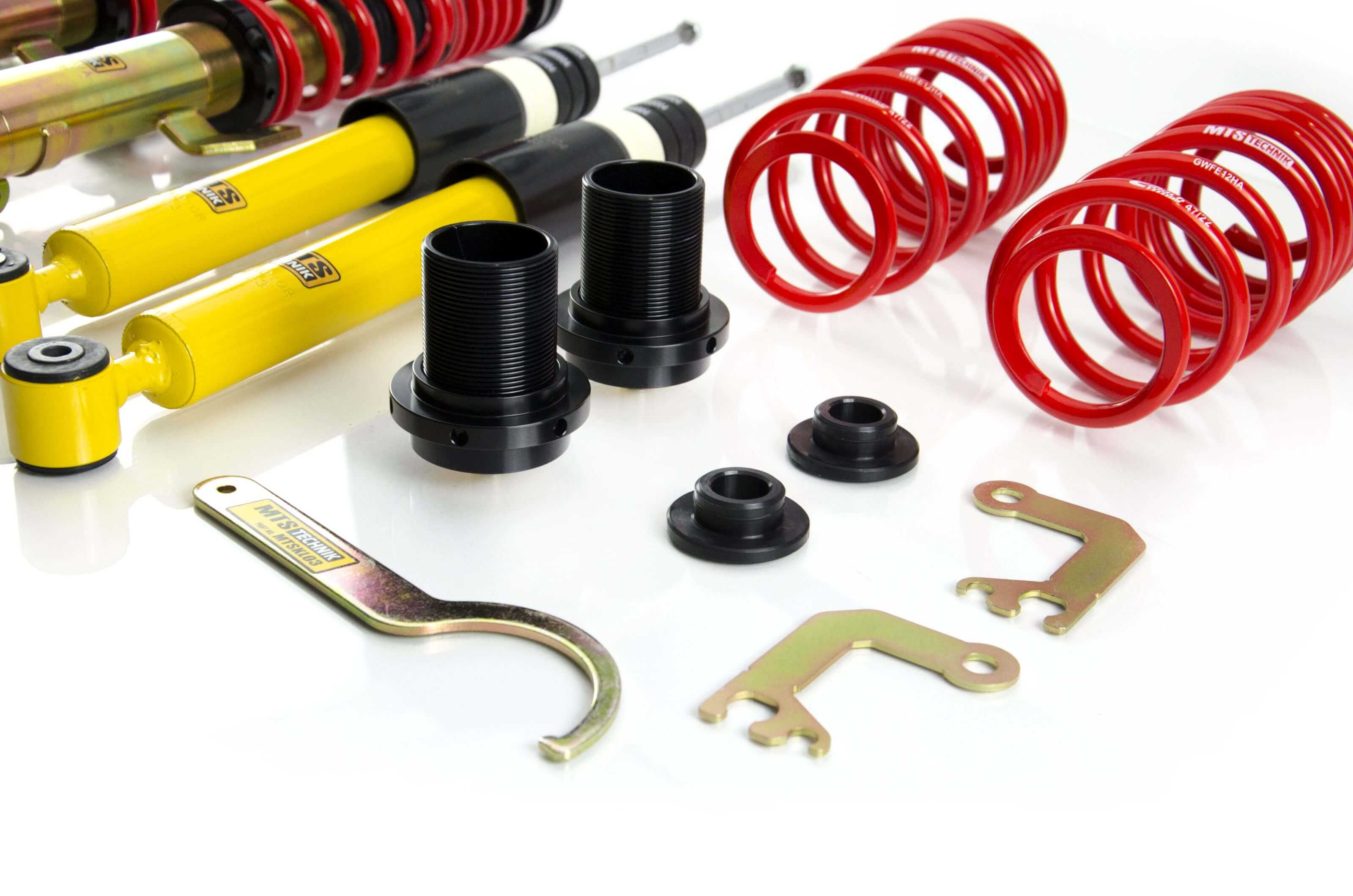 Suspensie Reglabila Coilover MTS Technik Street pentru Audi A1 (8X), A1 Sportback (8X) / Seat IBIZA IV (6J/6P), IBIZA IV SC (6J/6P) si altele - MTSGWVW97