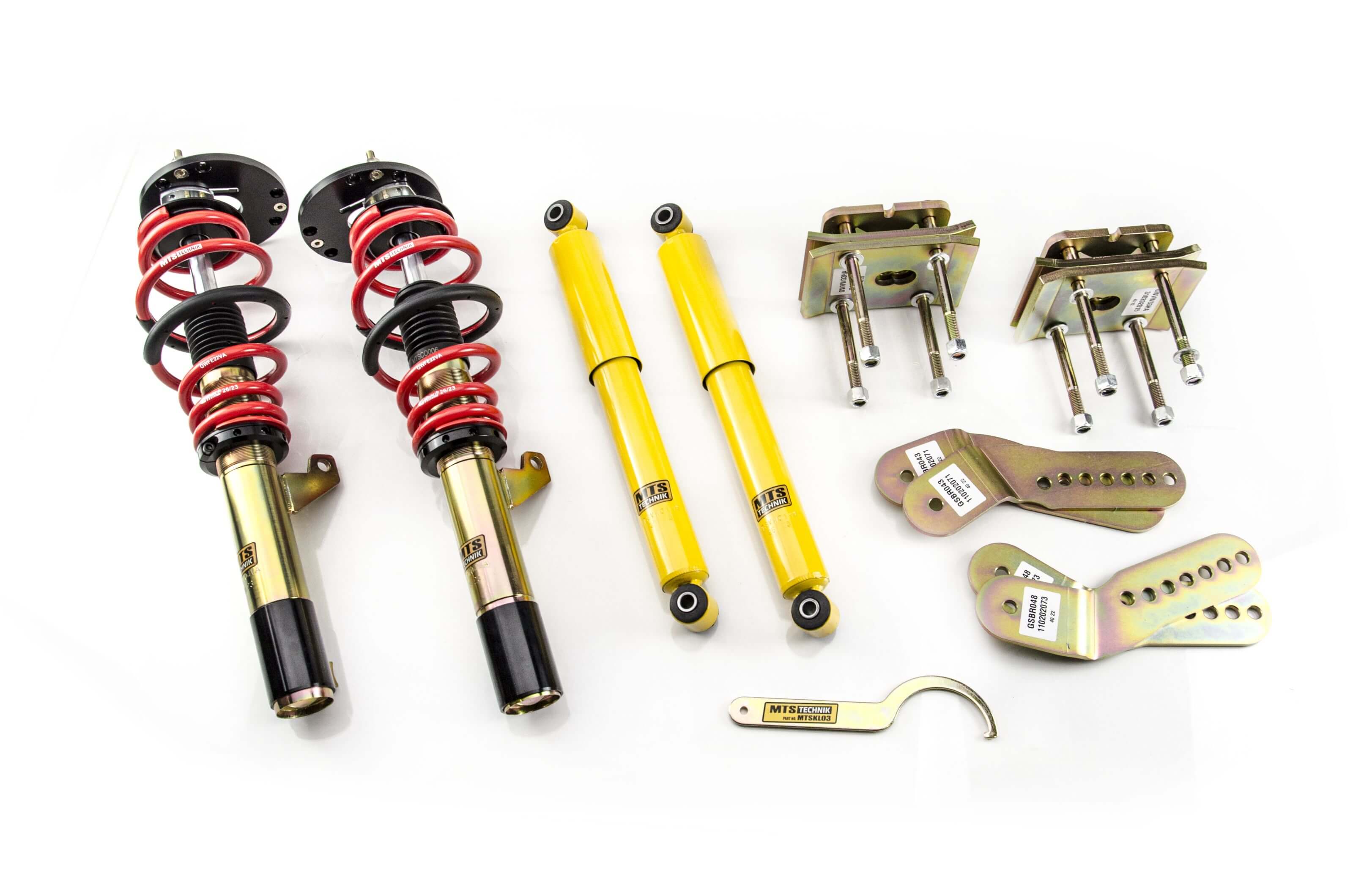 Suspensie Reglabila Coilover MTS Technik Street pentru Volkswagen CADDY III Box Body/MPV (2K/2C), CADDY III MPV (2K/2C) si altele - MTSGWVW98