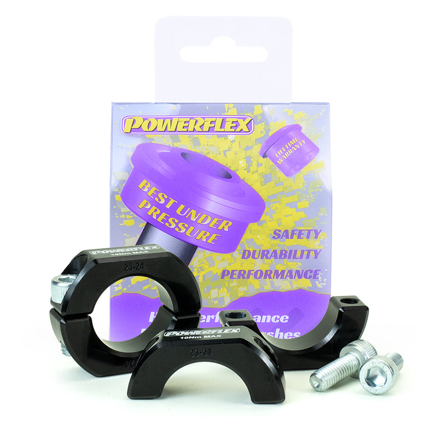 Colier sustinere bara stabilizatoare Powerflex, diametru 23-24mm