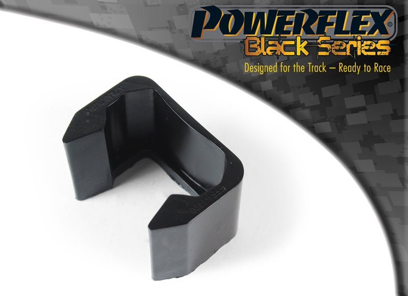 Insertie poliuretan Powerflex suport tampon cutie de viteze superior - Alfa Romeo MiTo 955, Fiat Punto 199 - Negru