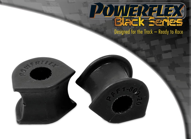 Bucsa poliuretan Powerflex bara stabilizatoare fata 20mm (Negru) - Alfa Romeo GTV/Spider