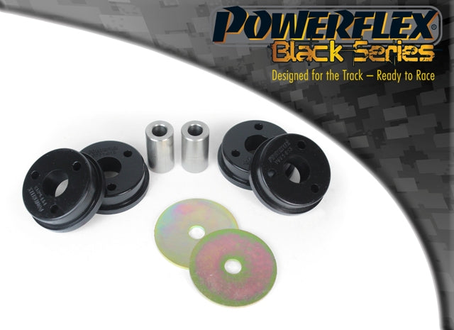 Bucse poliuretan Powerflex suport brat stabilizator motor - Alfa Romeo 147 937 - Negru (2 buc)