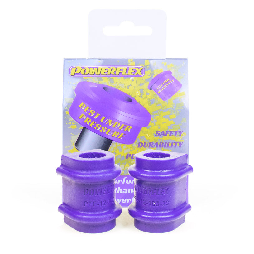 Bucse poliuretan Powerflex bara stabilizatoare 20mm - Citroen AX Phase 1/2, Peugeot 106 Phase 1/2 - Mov (2 buc)