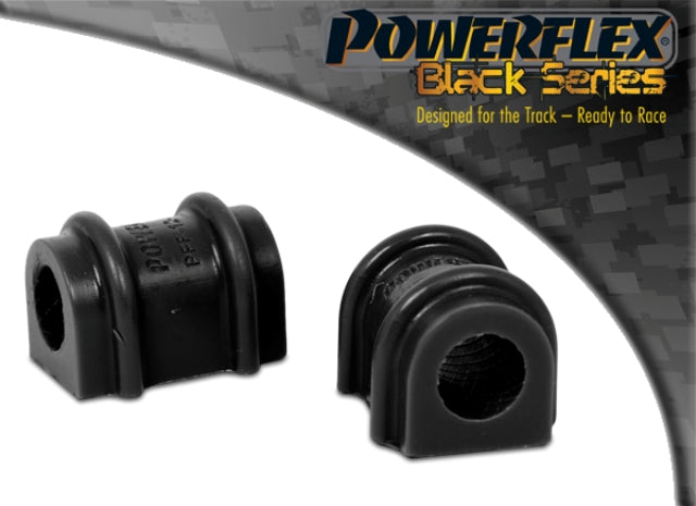 Bucse poliuretan Powerflex bara stabilizatoare 20mm - Citroen AX Phase 1/2, Peugeot 106 Phase 1/2 - Negru (2 buc)