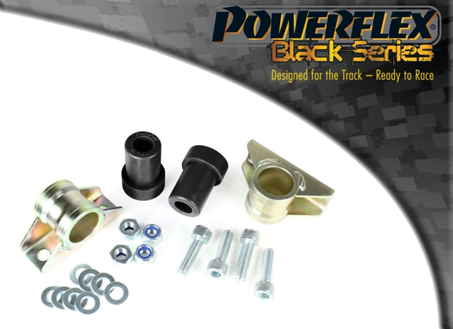 Bucse poliuretan Powerflex brat fata, prindere spate - Citroen Saxo Phase 1/2, Peugeot 106 Phase 1/2 - Negru (2 buc)