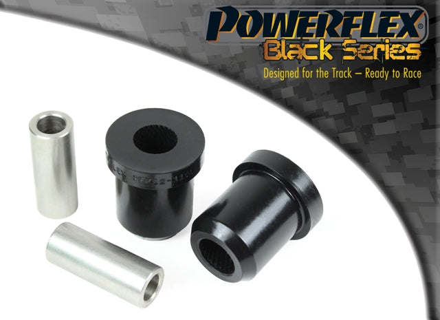 Bucse poliuretan Powerflex brat fata, prindere fata - Citroen AX Phase 1/2, Saxo Phase 1/2, Peugeot 106 Phase 1/2 - Negru (2 buc)