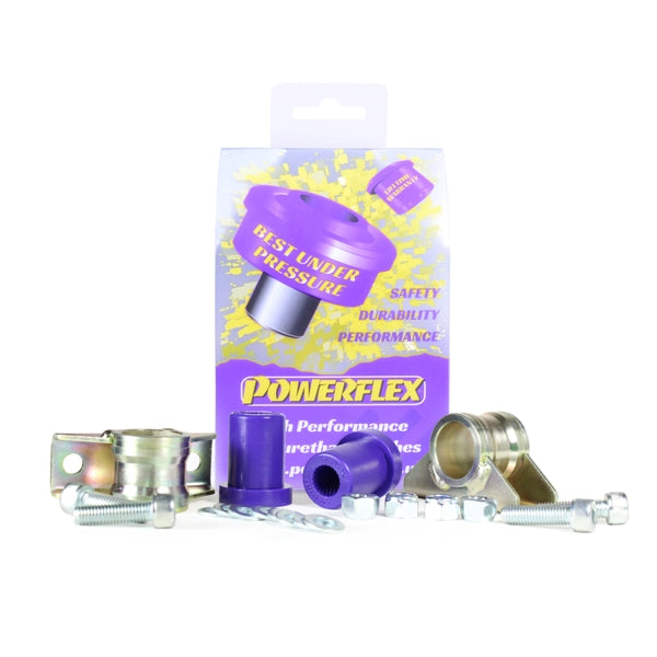 Bucse poliuretan Powerflex brat fata, prindere spate - Citroen AX Phase 1/2, Saxo Phase 1/2, Peugeot 106 Phase 1/2 - Mov (2 buc)
