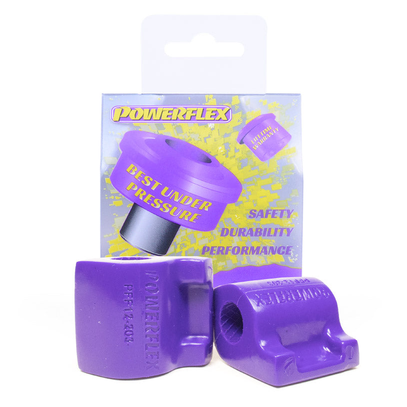 Bucse poliuretan Powerflex bara stabilizatoare fata 21mm - Citroen C2 Phase 1/2, C3 FC/FN - Mov (2 buc)