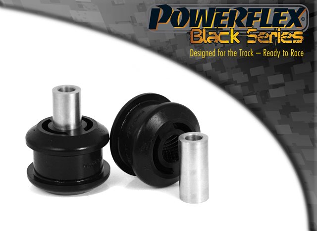Bucse poliuretan Powerflex brat fata, prindere spate - Fiat Punto 188 - Negru (2 buc)