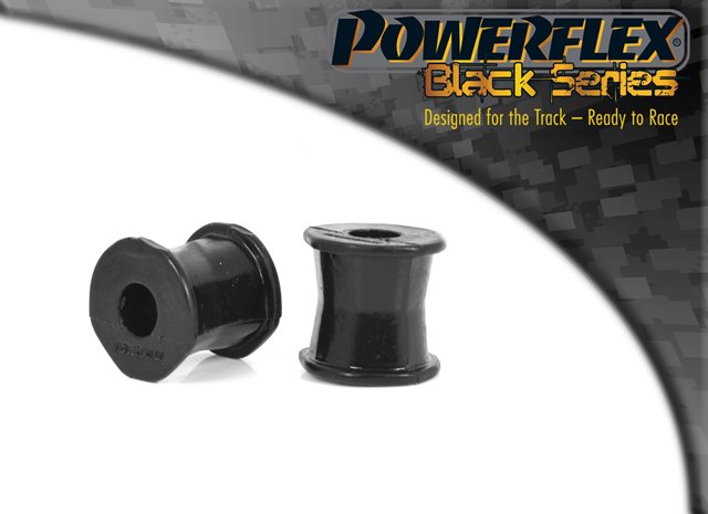 Bucse poliuretan Powerflex bara stabilizatoare fata 13mm (la brat) - Fiat Punto 188 - Negru (2 buc)