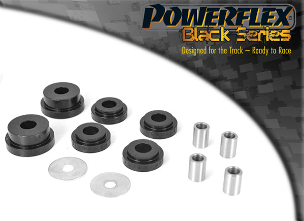 Kit tampoane suport schimbator Powerflex - Ford Sierra MK2 / MK1 - Negru