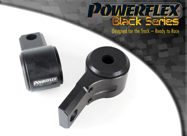 Bucsa poliuretan Powerflex spate brat fata (offset caster) (Negru) - Ford Fiesta
