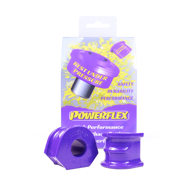 Bucse poliuretan Powerflex suport bara stabilizatoare fata 26mm - Ford Sierra MK1 / MK2 - Mov (2 buc)