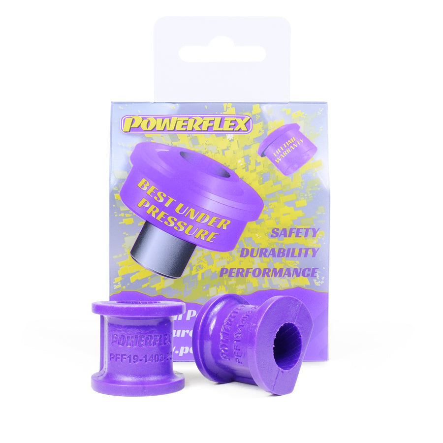 Bucsa poliuretan Powerflex suport bara stabilizatoare fata 20mm (Mov) - Ford Escort