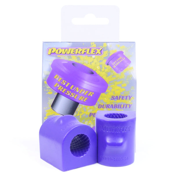 Bucsa poliuretan Powerflex bara stabilizatoare fata 25.5mm (la sasiu) (Mov) - Ford Focus/Mondeo