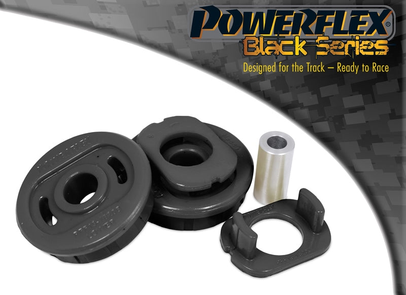 Bucsa poliuretan Powerflex suport tampon motor inferior (Negru) - Ford Focus