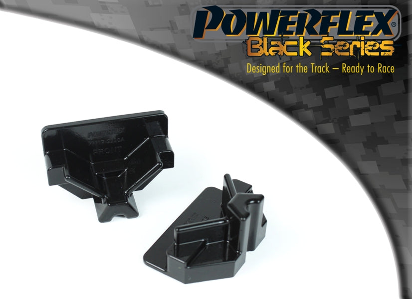 Insertie poliuretan Powerflex suport tampon cutie de viteze superior (Negru) - Ford Fiesta