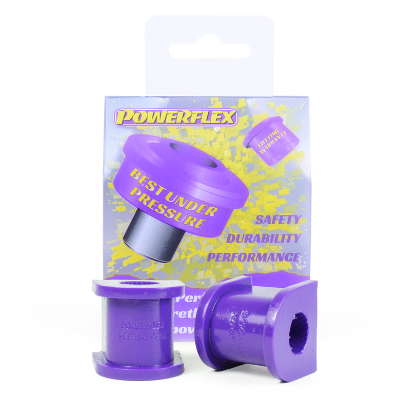 Bucse poliuretan Powerflex bara stabilizatoare fata 18mm - Ford Escort MK1 - Mov (2 buc)