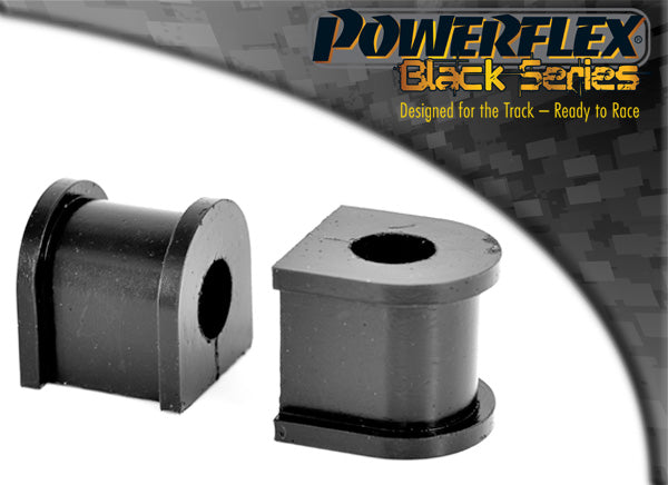 Bucse poliuretan Powerflex bara stabilizatoare fata 18mm - Ford Escort MK1 - Negru (2 buc)