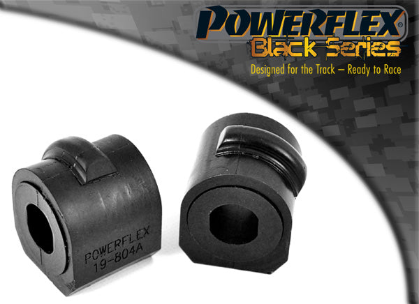 Bucsa poliuretan Powerflex suport bara stabilizatoare fata (Negru) - Ford Focus