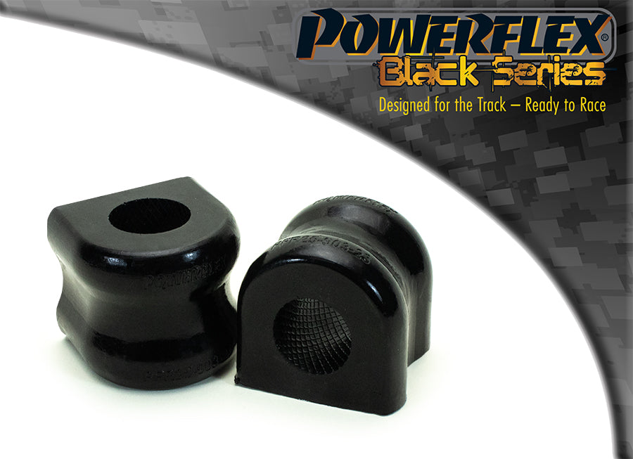 Bucsa poliuretan Powerflex bara stabilizatoare fata 23mm (Negru) - Honda Civic
