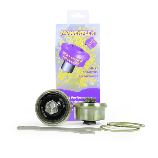 Bucsa poliuretan Powerflex spate brat fata (anti-ridicare, offset caster reglabil) (Mov) - Hyundai i30 (PD), Kia ProCeed (CD)