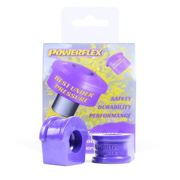 Bucse poliuretan Powerflex bara stabilizatoare fata (la brat) - Audi 80 B3 / B4 - Mov (PFF3-106-21.5) (2 buc)