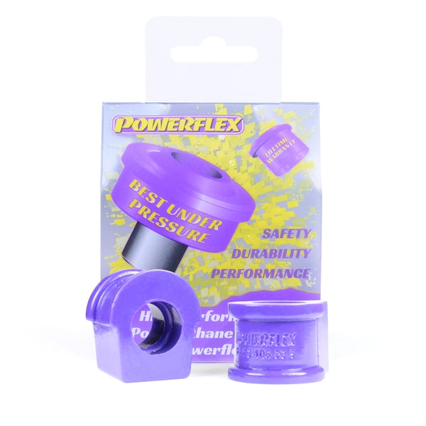 Bucse poliuretan Powerflex bara stabilizatoare fata (la brat) - Audi 80 B3 / B4 - Mov (PFF3-106-23.5) (2 buc)