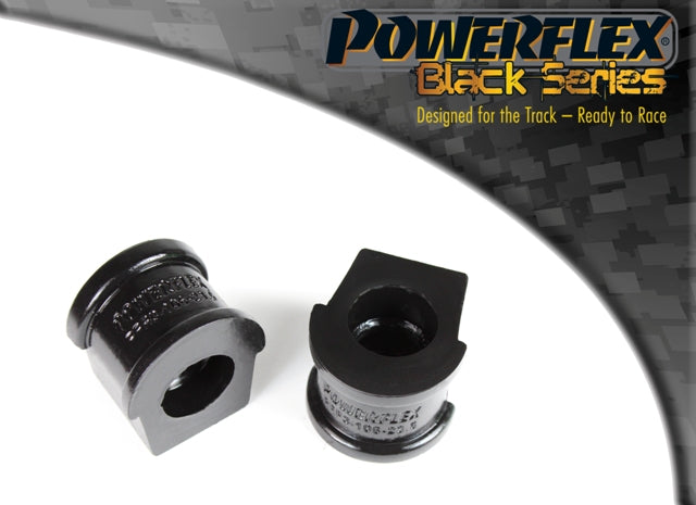 Bucse poliuretan Powerflex bara stabilizatoare fata (la brat) - Audi 80 B3 / B4 - Negru (PFF3-106-23.5BLK) (2 buc)