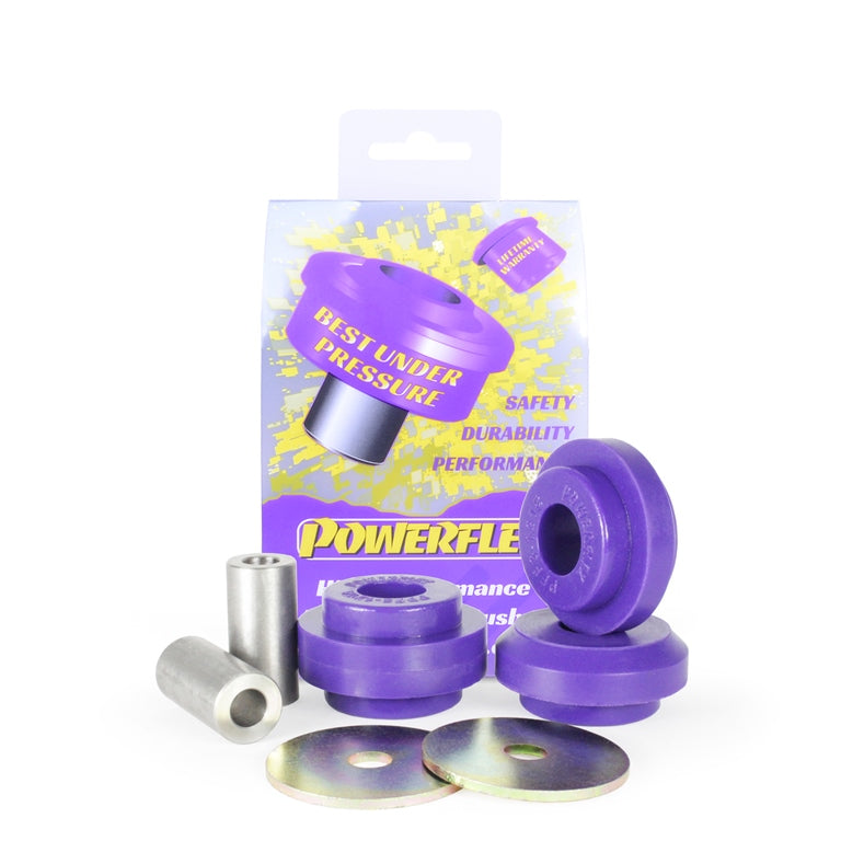 Bucse poliuretan Powerflex subcadru fata 10mm, prindere spate - Audi 80 B3 / B4 - Mov (2 buc)