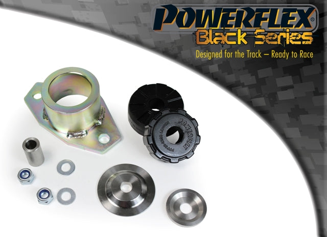 Bucsa poliuretan Powerflex suport tampon motor fata (dreapta) - Lancia Delta 831 - Negru