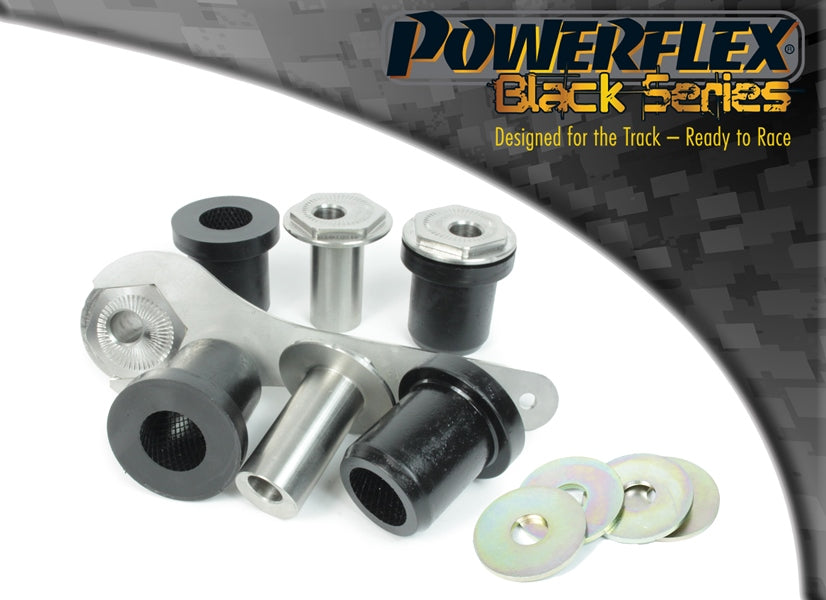 Bucsa poliuretan Powerflex brat fata superior (camber reglabil) (Negru) - Mazda MX-5