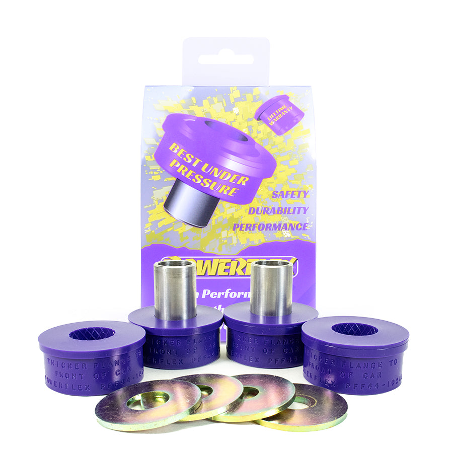 Bucse poliuretan Powerflex brat fata, prindere spate - Mitsubishi Lancer Evo 6 - Mov (2 buc)