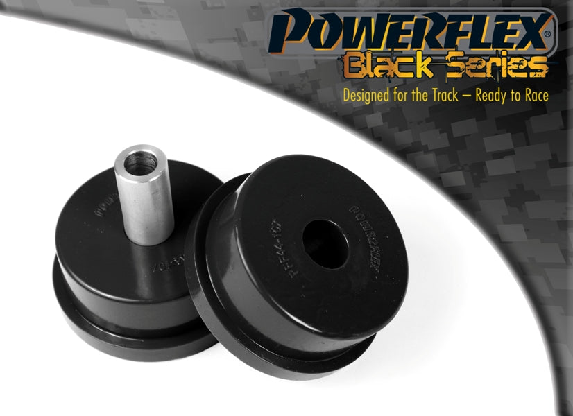 Bucsa poliuretan Powerflex suport diferential spate (pentru competitie) - Mitsubishi Lancer Evo 6 / 7 / 8 / 9 / s.a. - Negru (PFF44-107BLK)
