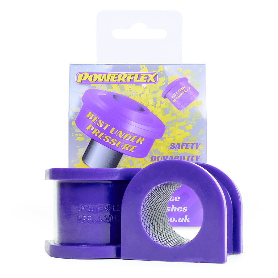 Bucse poliuretan Powerflex bara stabilizatoare fata 24mm - Mitsubishi Lancer Evo 7 / 8 / 9 - Mov (2 buc)