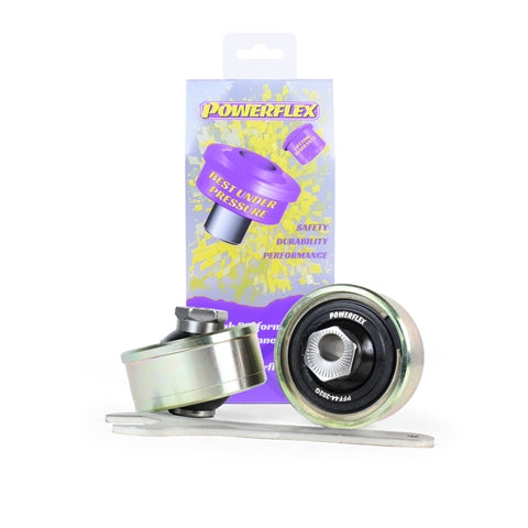 Bucse poliuretan Powerflex brat fata, prindere spate (reglabila pe caster, anti-ridicare) - Mitsubishi Lancer Evo 7 / 8 / 9 - Mov (2 buc)
